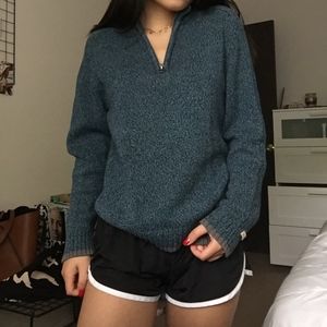 Columbia quarter zip sweater